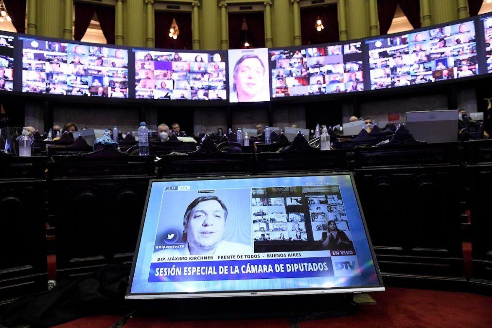 Máximo Kirchner defendió el impuesto a las grandes fortunas: Servirá para conseguir más vacunas