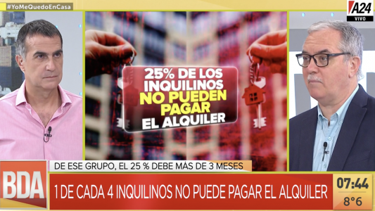 Crisis por el coronavirus: un informe revela que 1 de cada 4 inquilinos no puede pagar el alquiler