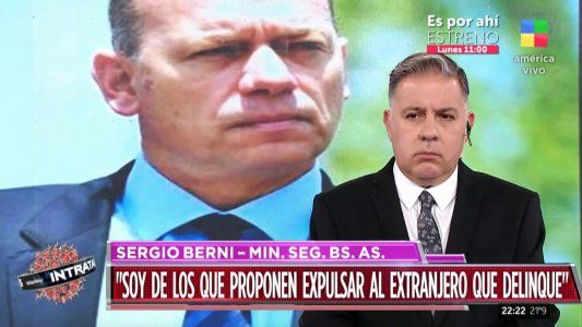 Sergio Berni: No podemos ir por este camino