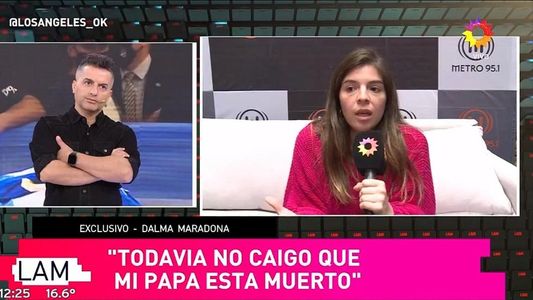 Dalma Maradona habló por primera vez tras la muerte de Diego: Leo las declaraciones y lloro, no puedo creer cómo lo trataban
