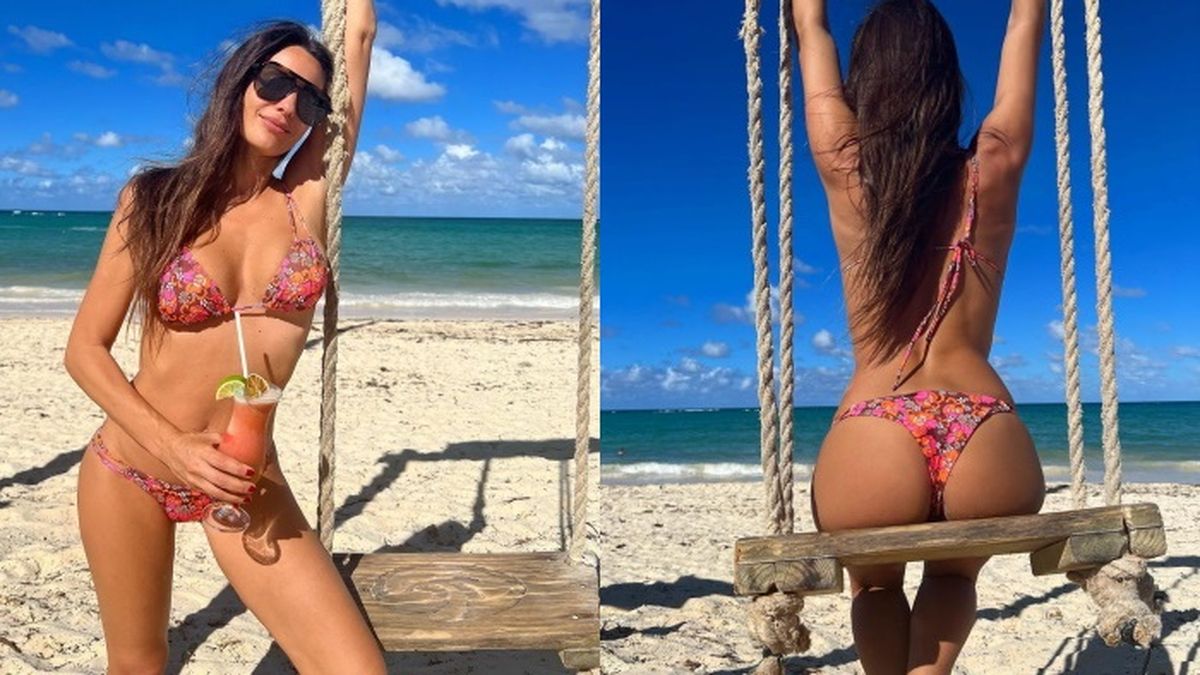 Pampita se calzó una microbikini ¡E hizo estallar las redes en cuestión de  segundos!