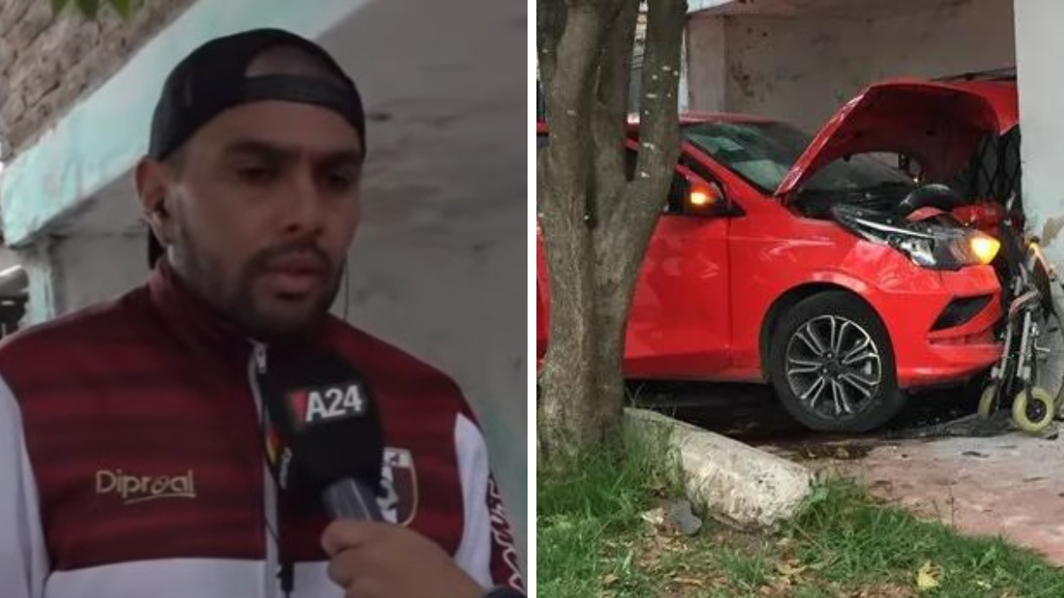 Inseguridad: Carlos pidió justicia tras el asesinato de su madre en Isidro Casanova (Foto: captura A24).
