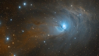El universo revela un secreto helado: detectan por primera vez hielo cristalino en un sistema estelar joven