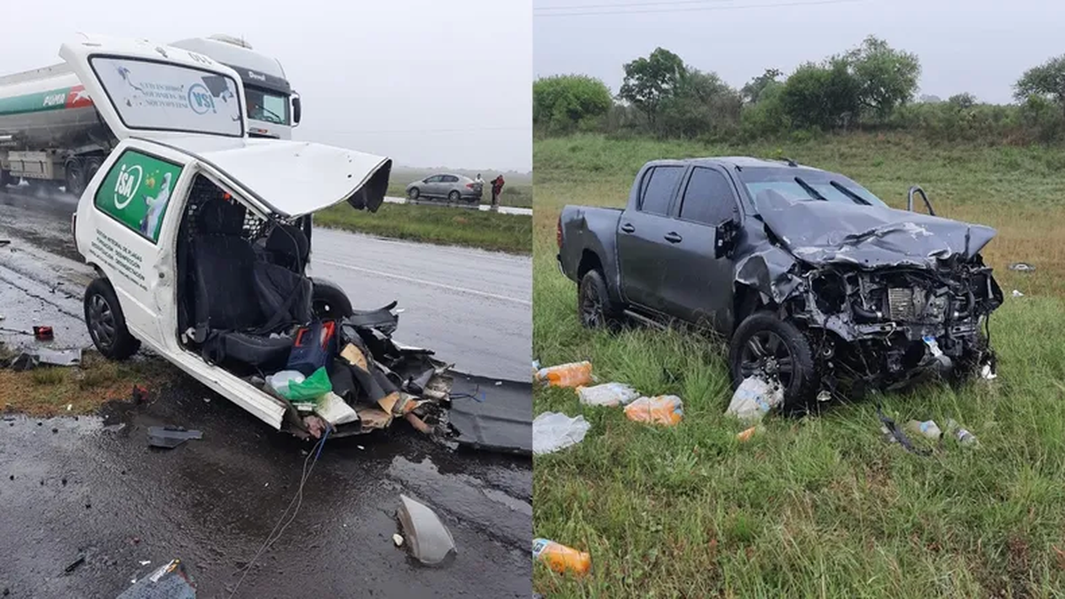 Un joven murió al chocar su auto de frente con una camioneta en Entre Ríos. (Ahora)