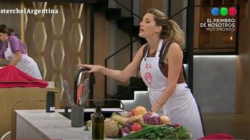 Mica Viciconte a los gritos en Masterchef Celebrity