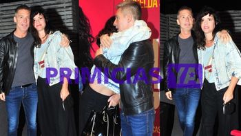 Las fotos del encuentro entre Adrián Suar y Griselda Siciliani: él la fue a ver al teatro