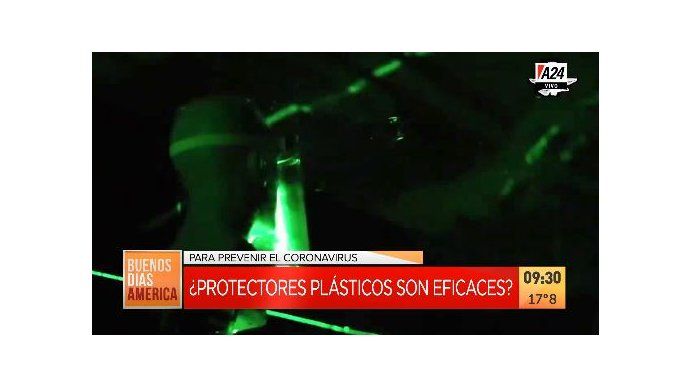 Polémica por el uso de las mascarillas plásticas para combatir el coronavirus