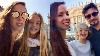 Victoria Onetto viajó con su familia a Europa: Roma nos voló la cabeza