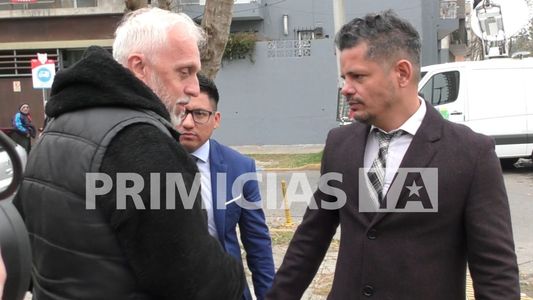 Las fotos de Andrés Nara en libertad tras la denuncia por violencia de género contra Alicia Barbasola