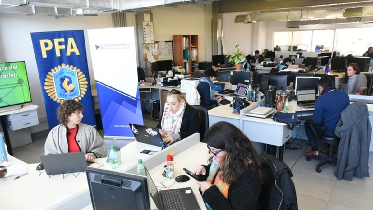 La Procuración General calificó la intervención como “la más grande realizada en la Argentina sobre esta temática” (Foto: prensa de PFA).