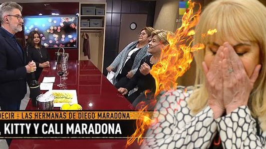 Diego Maradona: Claudia Villafañe arremetió contra sus hermanas
