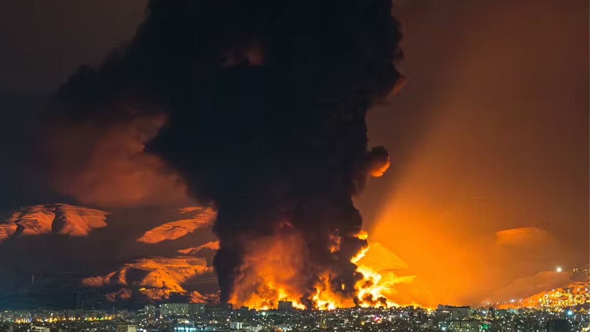 Nuevo ataque de Israel sobre Irán. Dice que fue sobre instalaciones con desarrollo nuclear. (Foto: Gentileza Le Monde)