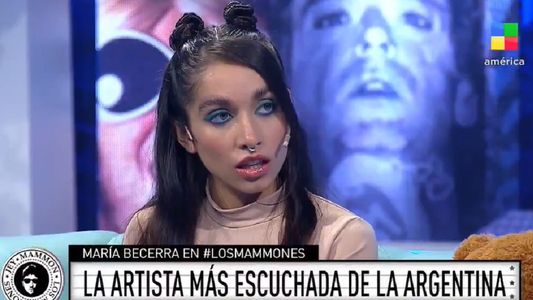 Duro relato de María Becerra al hablar del bullying que sufrió en el colegio: Yo era la única mujer del curso