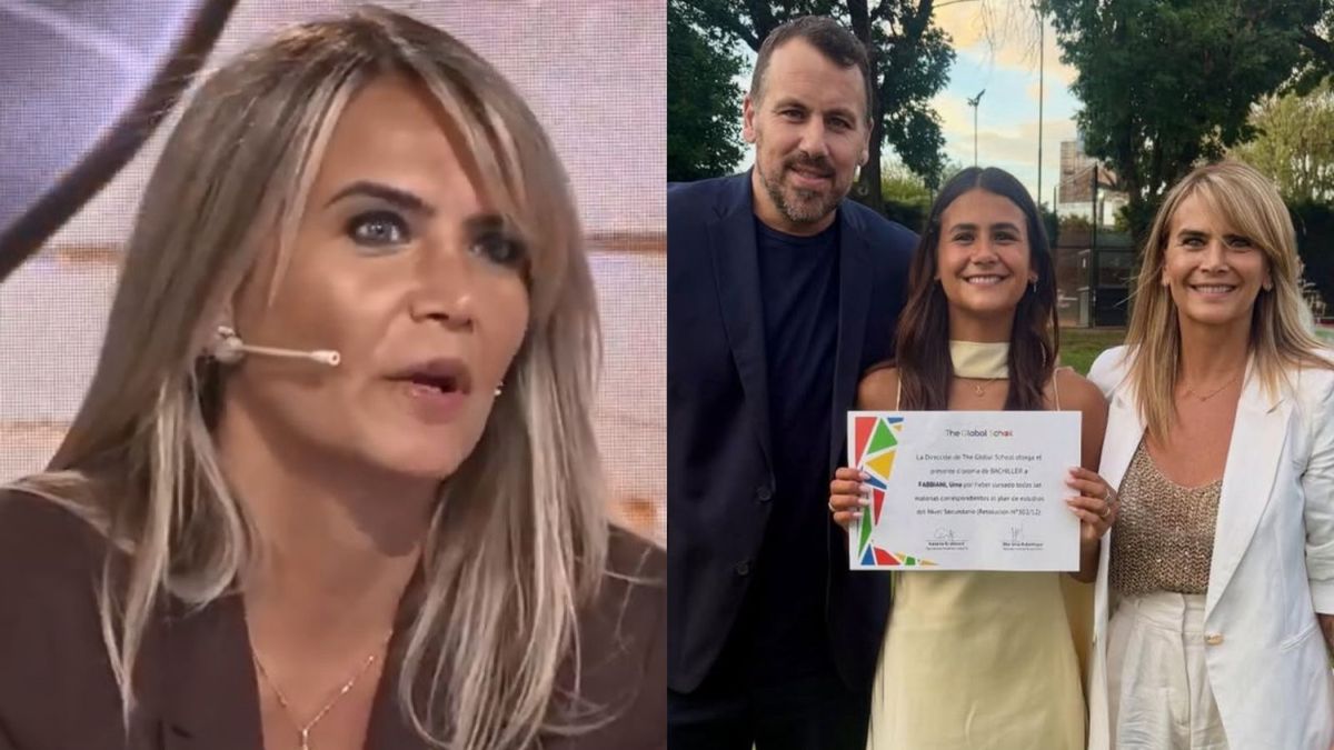 Amalia Granata reveló cómo se gestó su reencuentro con el Ogro Fabbiani por su hija Uma