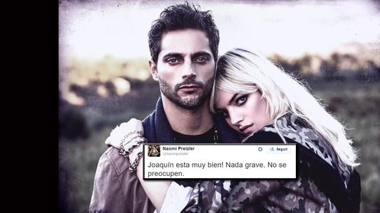 La novia de Joaquín Furriel contó cómo está el actor