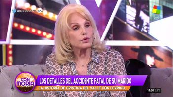 Cristina del Valle relató cómo fue el accidente donde Claudio Levrino se mató de un disparo