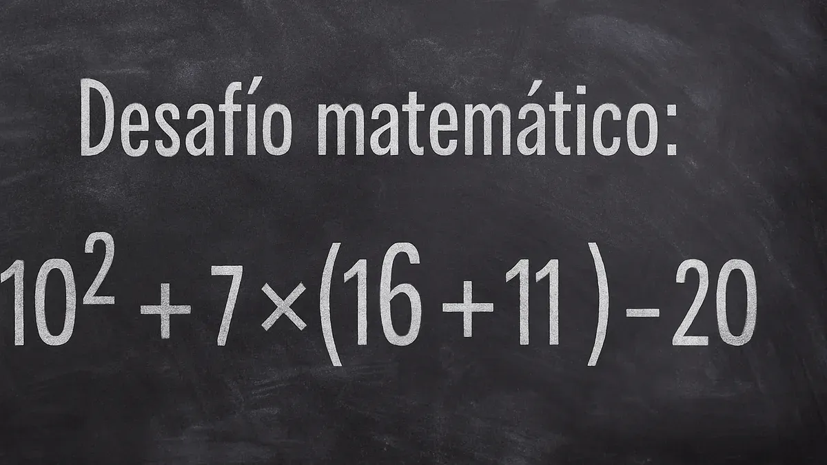 La regla esencial para resolver este desafío matemático es conocido como PEMDAS (por sus siglas en inglés) o jerarquía de operaciones.