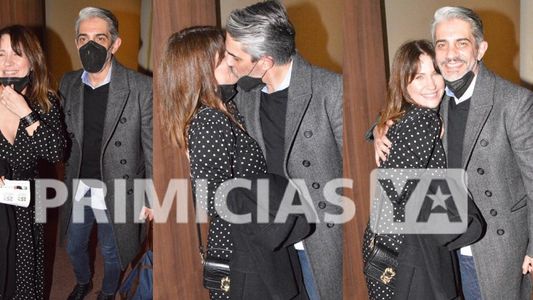 Pablo Echarri y Nancy Dupláa, mimosos en el estreno de la obra del actor