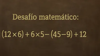 La regla esencial para resolver este desafío matemático es conocido como PEMDAS (por sus siglas en inglés) o jerarquía de operaciones. La regla esencial para resolver este desafío matemático es conocido como PEMDAS (por sus siglas en inglés) o jerarquía de operaciones.