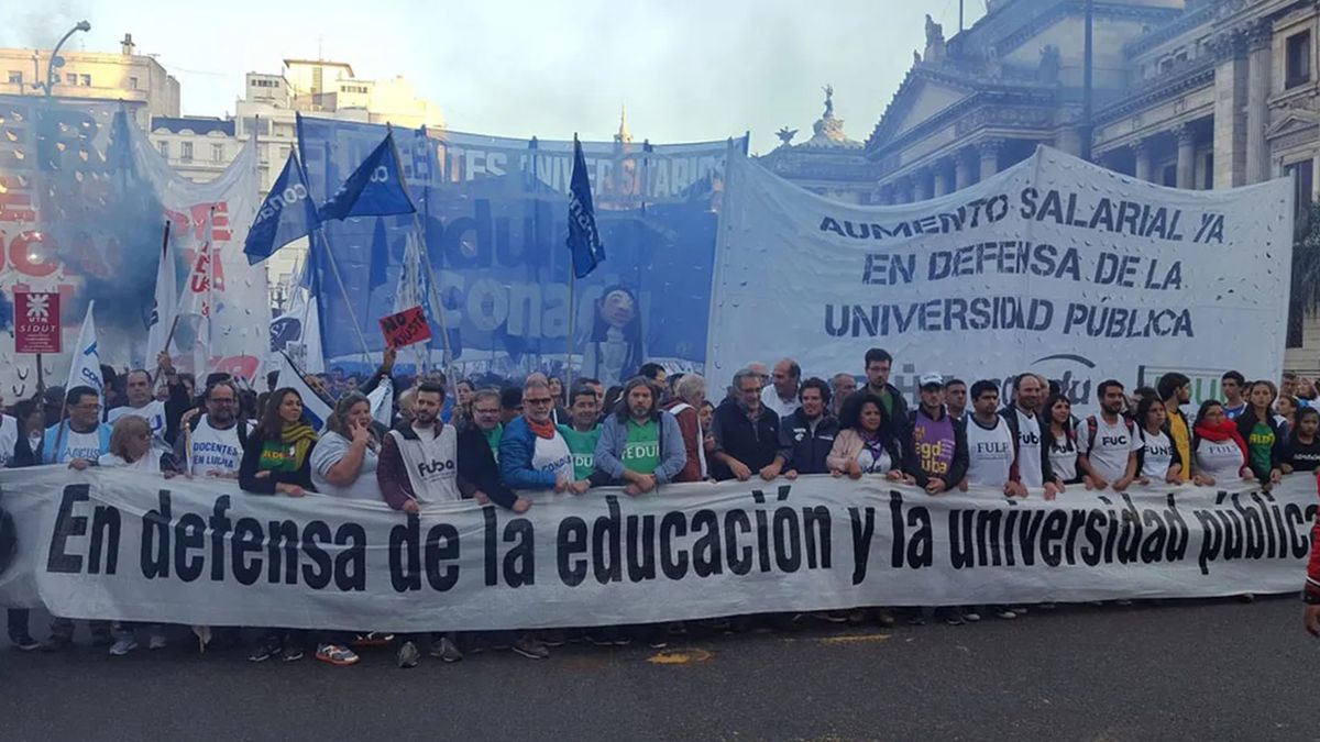 Marcha universitaria del 23 de abril: a qué hora es y dónde se realizará (Foto: archivo)