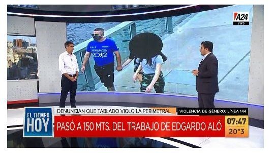 Piden la detención de Fabián Tablado por violar la perimetral