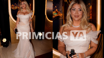 Wanda Nara sorprendió en los Martín Fierro llevando una filmadora y dejó mudo a Iván de Pineda al revelar qué grabó