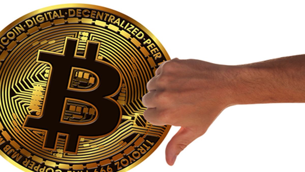 Bitcoin: la criptomoneda más famosa acumula una caída de casi 10% en las últimas 24 horas.