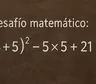 Desafío matemático: ¿cuánto tiempo te lleva resolverlo?