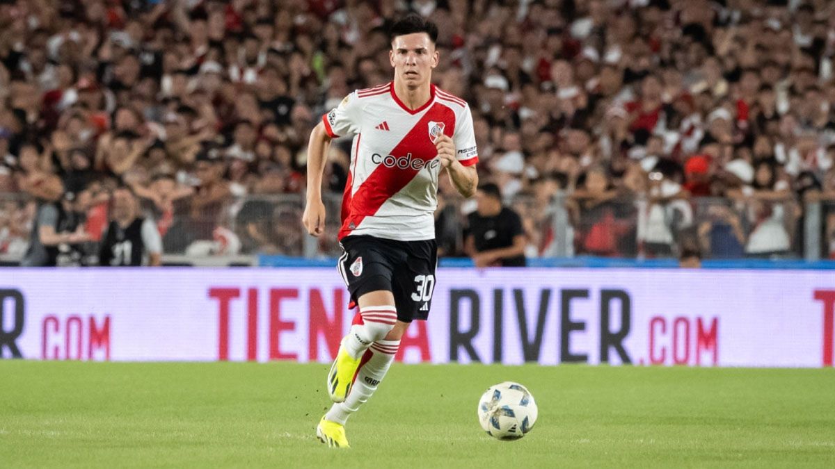 En Europa aseguran que un gigante está detrás de Franco Mastantuono, la joya de River
