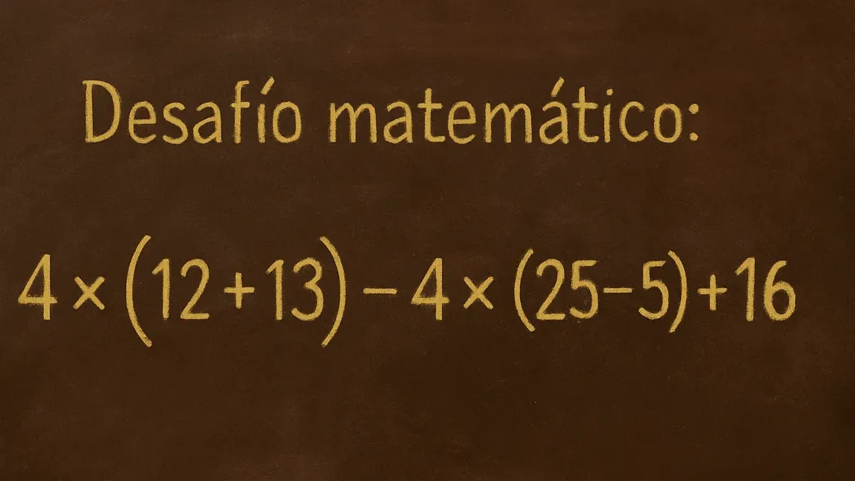 La regla esencial para resolver este desafío matemático es conocido como PEMDAS (por sus siglas en inglés) o jerarquía de operaciones.