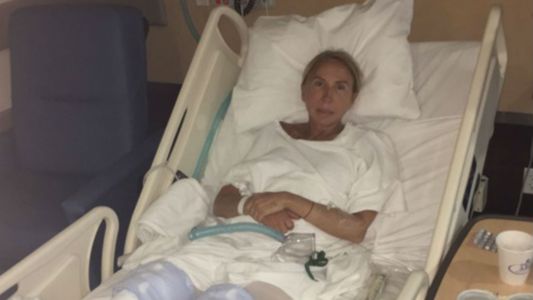 Preocupación por la salud de la conductora peruana Laura Bozzo