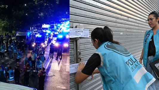 Flores está paralizado por un megaoperativo de la Ciudad para desalojar a 5 mil manteros