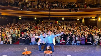 Rodrigo Lussich y Adrián Pallares presentaron su show a puro éxito en Montevideo