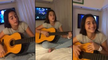 El video de Azul, la hija de Romina Yan, que emocionó a Cris Morena