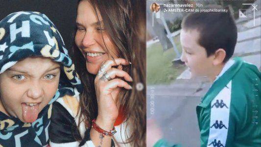 El talento ocultó que mostró Thiago, el hijo menor de Nazarena Vélez