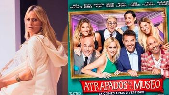 Julieta Prandi enojada con Pedro Alfonso y el elenco de su obra