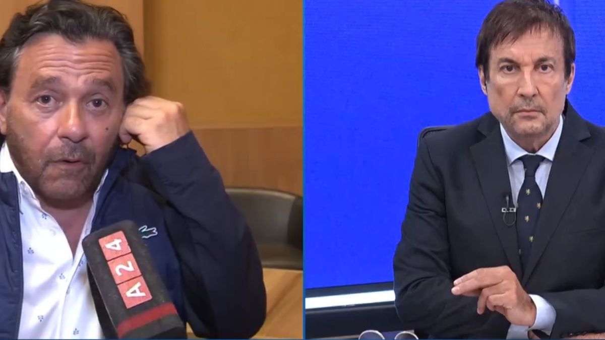 La reacción de Gustavo Sáenz