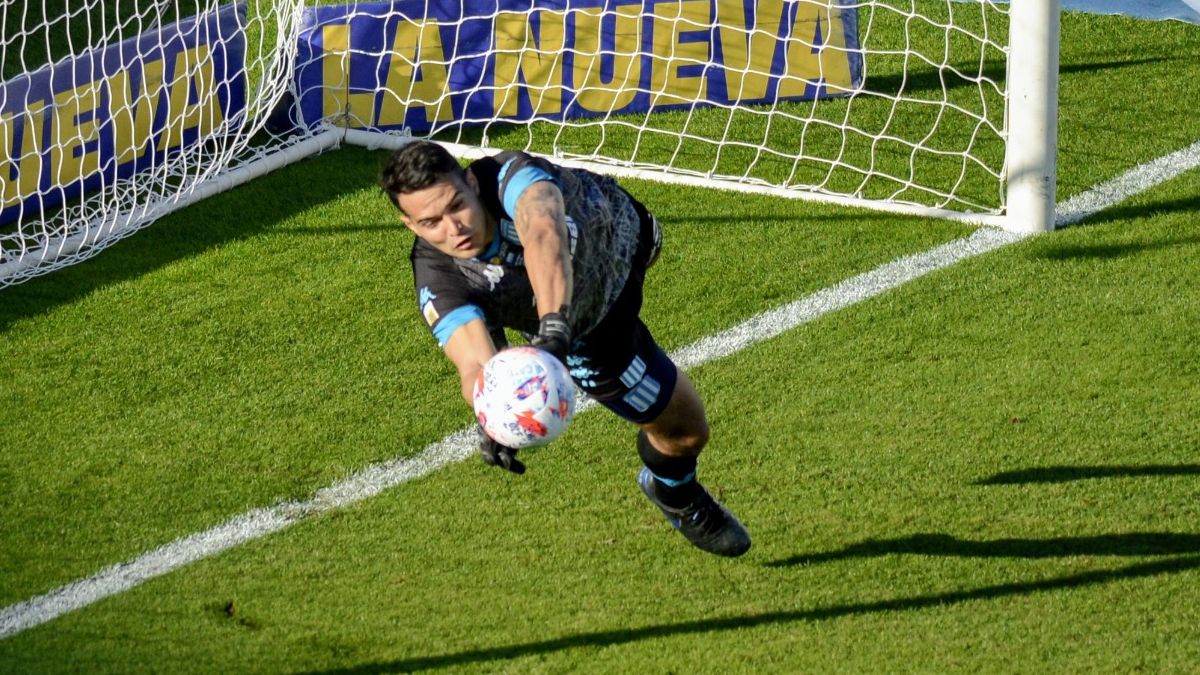 Chila fue una de las figuras de Racing.