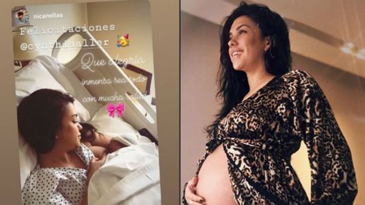 La ex Gran Hermano Cynthia Aller fue mamá: ¡Nació Indie!