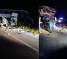 Brutal choque entre un camión y un micro en la Ruta 3: hay 4 muertos y varios heridos