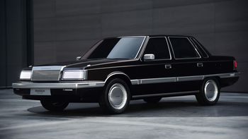 Hyundai rinde homenaje al Grandeur como eléctrico Resto-mod