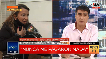 Palermo: usurparon una casa y la usan de bunker narco. (Captura de Tv) Palermo: usurparon una casa y la usan de bunker narco. (Captura de Tv)