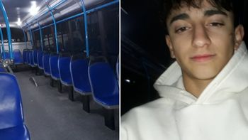 Pasó la noche en el colectivo porque el conductor no lo despertó
