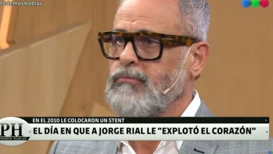 Jorge Rial recordó cuando lo operaron de urgencia y le colocaron un stent: Pensé que me moría