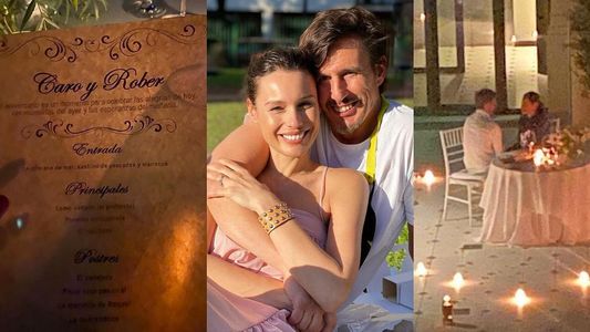 Roberto García Moritán sorprendió a Pampita en su primer aniversario de casados