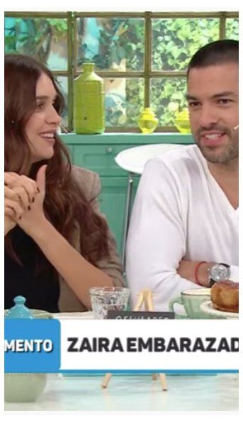 Zaira Nara dio a conocer el sexo de su hijo sin querer y de una manera extraña