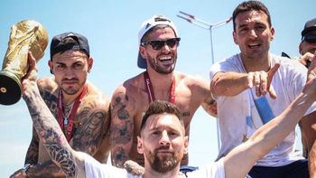 El posteo de Lionel Messi tras los festejos en Buenos AIres El posteo de Lionel Messi tras los festejos en Buenos AIres