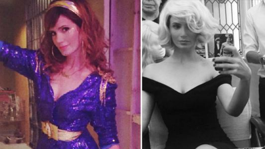 El look vintage de Griselda Siciliani