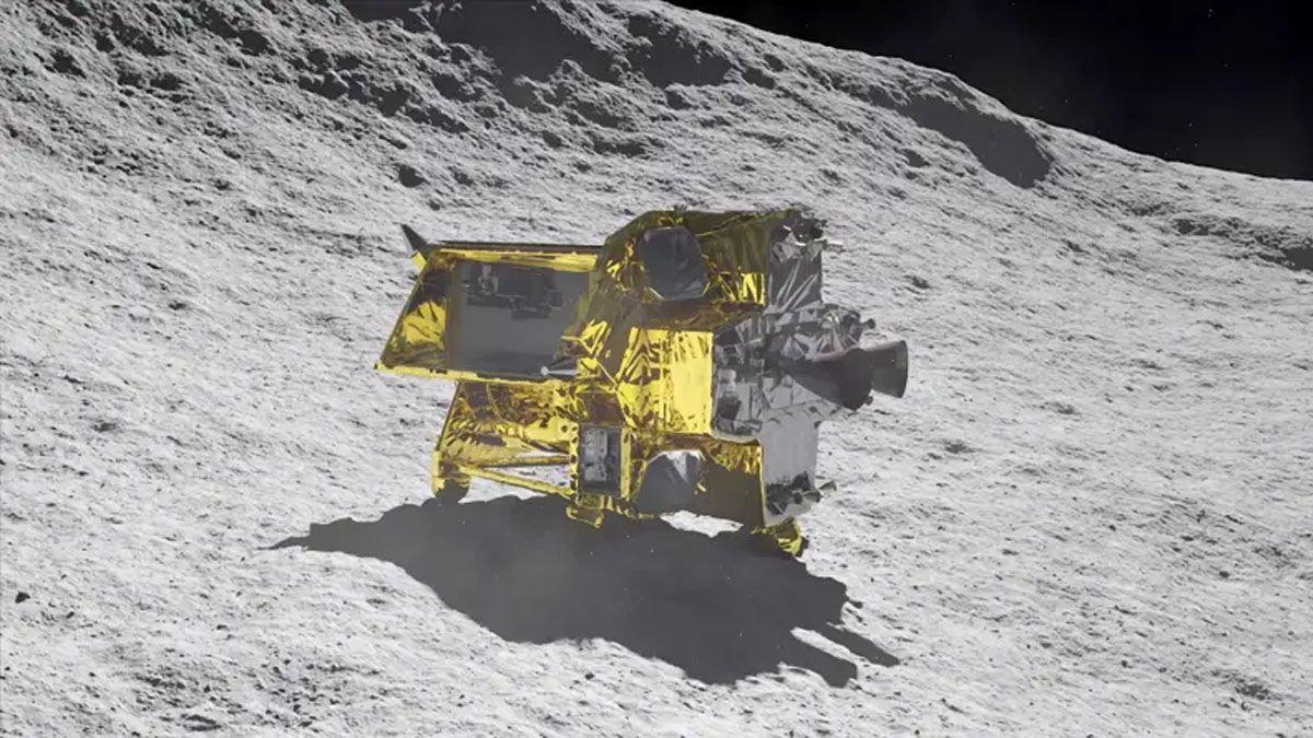 Por problemas en sus motores, solo el 1 de febrero la sonda SLIM podr&aacute; recargar enteramente sus bater&iacute;as (Foto: JAXA).