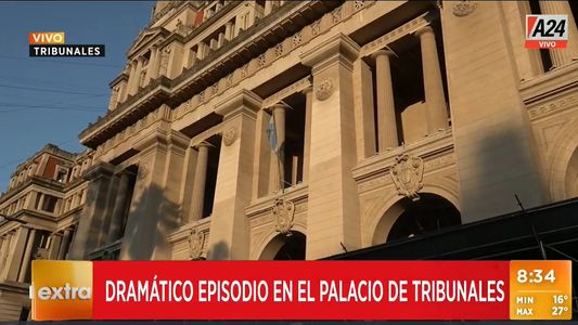 Detuvieron a un hombre por un repudiable episodio con un menor dentro de un baño en Tribunales